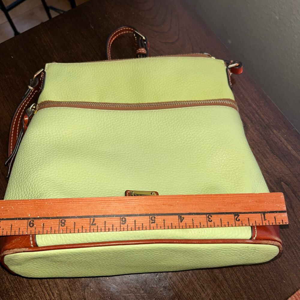 Dooney & Bourke All Leather Pebble Leather Crossbody / Shoulder Bag - Picture 14 of 16